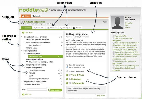 NoddlePod screenshot - click for larger version